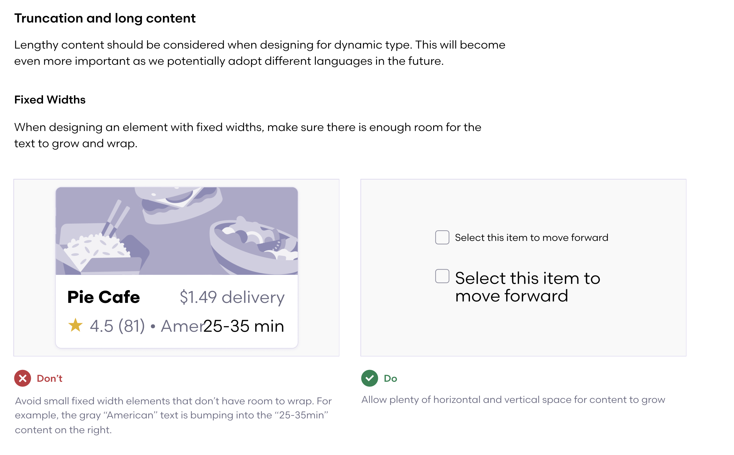 Dynamic Type accessibility guide