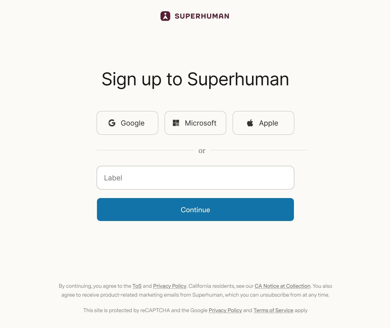 Converged direction — familiar Grammarly UX carrying the Superhuman brand
